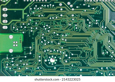 Electronic motherboard, isometric processor microchip