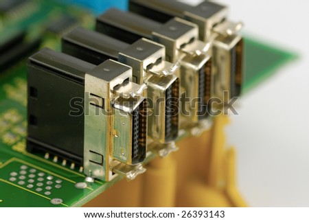 electronics connection port