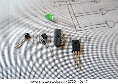 Electronics projects topics and ideas with semiconductor components.