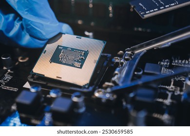 Electronics technician, electronic engineering electronic repair, electronics measuring and testing, repair and maintenance concepts.