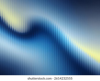Elegant abstract background with vertical wave lines in soft to 