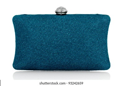 Elegant Blue Clutch Bag.