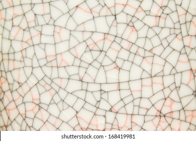 Elegant Closeup Pictures, Porcelain Texture In A China's Traditional Crafts Exhibition Hall