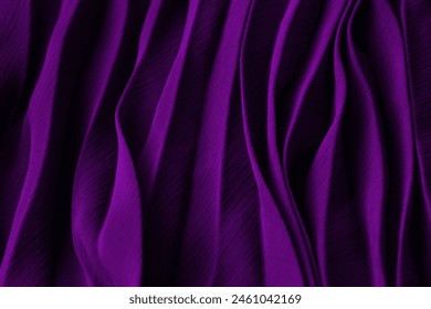 Elegante tela seda morada