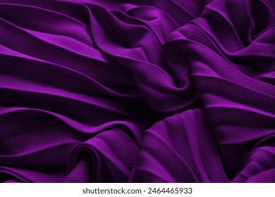 Elegante tela seda morada