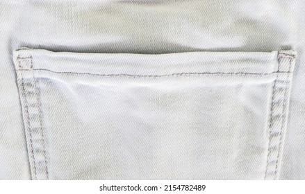 Elegant Denim Fabric White Denim Background