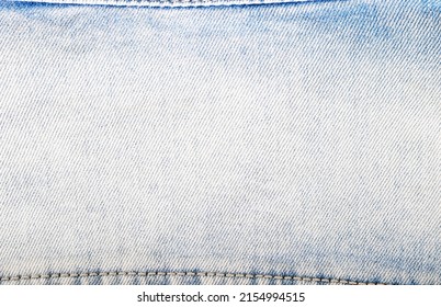 Elegant Denim Fabric White Denim Background