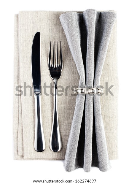 table setting fork and knife