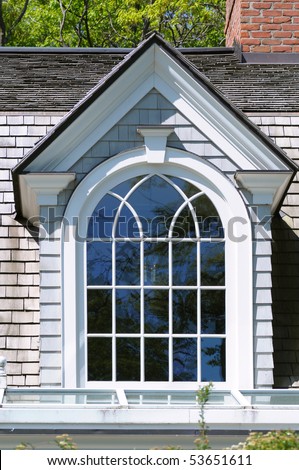 Elegant Dormer Window Stock Photo (Edit Now) 53651611 - Shutterstock