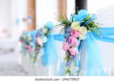 Elegant Flower Decoration For Holy Matrimony Preparation