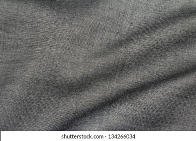 Elegant Gray Cotton Fabric Texture Background