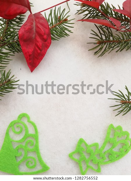 Auguri Di Buon Natale We Wish.Elegant Greeting Card Winter Holiday We Stock Photo Edit Now 1282756552