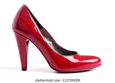 Red Shoes Womens Sharp Nose Stock Illustration 188538137 | Shutterstock