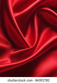 Elegant Red Satin.