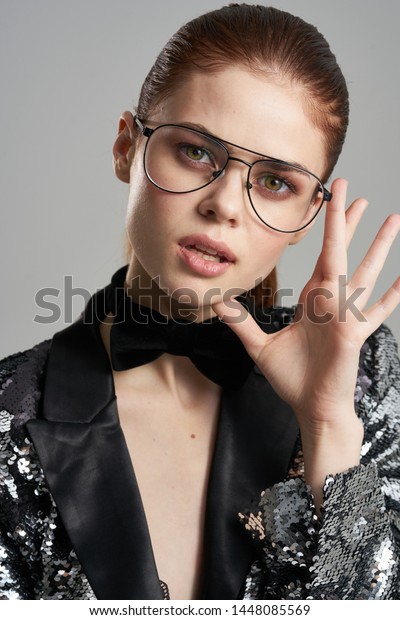 Elegant Woman Fashion Style Party Night Stock Photo Edit Now