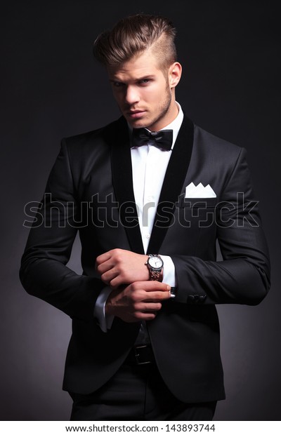 man in tuxedo