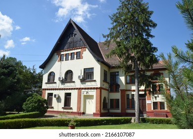 Elek's Villa Is One Of The Most Representative Examples Of Architecture In The City. This Villa Is A Valuable Object Of Architectural Heritage. June 10, 2022 Zrenjanin Serbia Vojvodina.