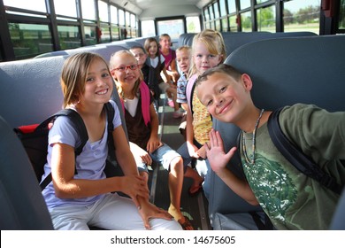 School Bus Kids Hd Stock Images Shutterstock