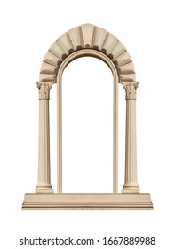 elements of architectural decorations of buildings, old doors with arches, gates and doorknob, on the streets in Georgia, public places.