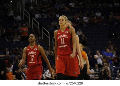 Elena Delle Donne Forward For The Washington Mystics At Talking Stick Resort Arena In Phoenix.Arizona USA July 5th,2017.