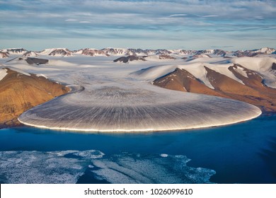 Elephant Foot Glacier In North Greenland