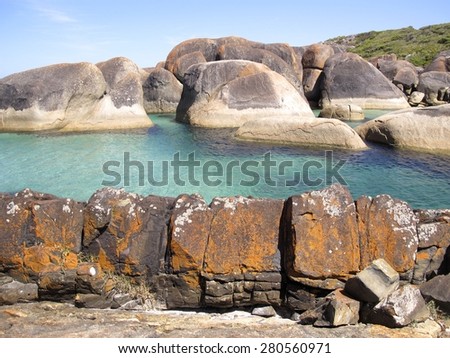 Similar – Image, Stock Photo western beach Calm