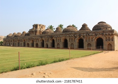  Elephant Stables Of Vijayanagara Empire, Hampi Karnataka India