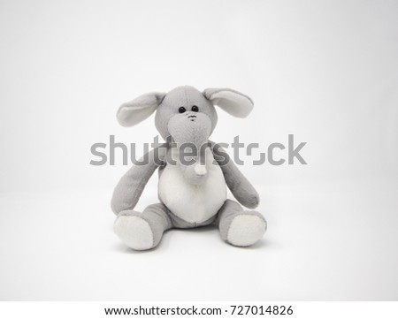 Elephant stuffed animal front