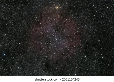 The Elephant Trunk Nebula. Garnet Star Deep Space Object