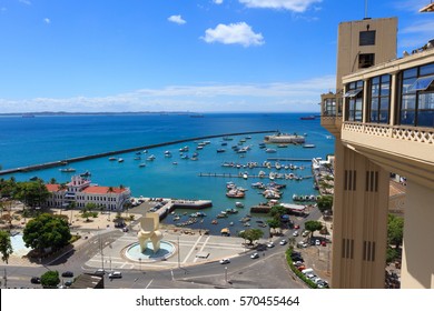 Elevador Lacerda Elevator One Most Famous Stock Photo (Edit Now) 570455494