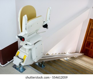 elevator for disabled - Shutterstock ID 554612059