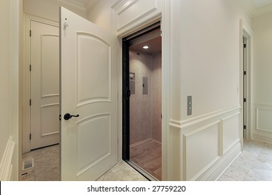 Elevator In Luxury Home