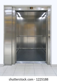 Elevator With Open Doors