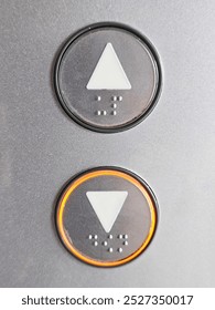 Elevator push button control Down 02