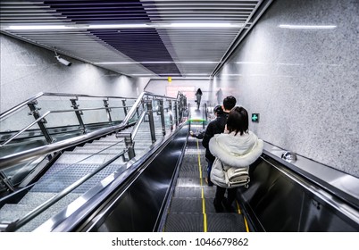 Elevator in the subway