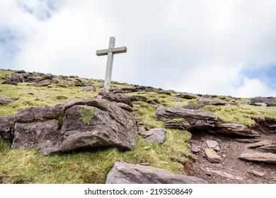 The Eleventh Cross On The West Side Pilgrim's Trail Up Mount Brandon In County Kerry, Ireland