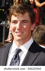 Eli Manning At The 2012 ESPY Awards Held At The Nokia Theatre L.A. Live In Los Angeles, USA On July 11, 2012.