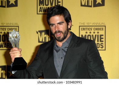 Eli Roth  At The 15th Annual Critic's Choice Awards, Hollywood Palladium, Hollywood, CA. 01-15-10