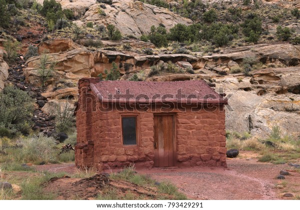 Elijah Cutler Behunin Settler Cabin Capitol Stock Photo Edit Now