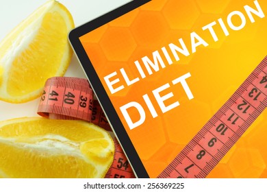 Elimination Diet On Tablet.