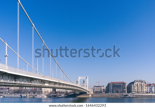 Elisabeth Bridge is the\
third newest bridge of Budapest, connecting Buda and Pest across\
the River Danube.
