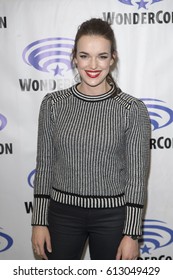 Elizabeth Henstridge Attends Agents Of Shield Press Room At Wondercon In Anaheim Convention Center On April 1 2017. 