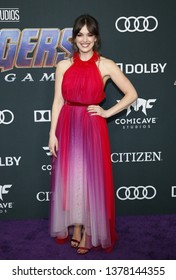 Elizabeth Henstridge At The World Premiere Of 'Avengers: Endgame' Held At The LA Convention Center In Los Angeles, USA On April 22, 2019.