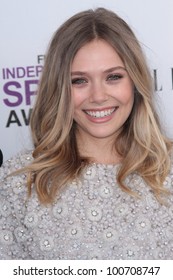 Elizabeth Olsen At The 2012 Film Independent Spirit Awards, Santa Monica, CA 02-25-12