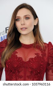 Elizabeth Olsen At The 2018 Film Independent Spirit Awards Held At Santa Monica Beach, USA On March 3, 2018.