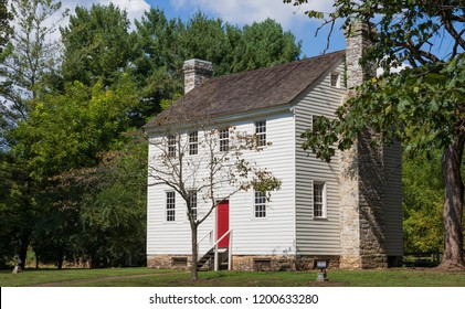 ELIZABETHTON, TN, USA-10/1/18: The Carter Mansion Was Built Before 1780, By John And Landon Carter.