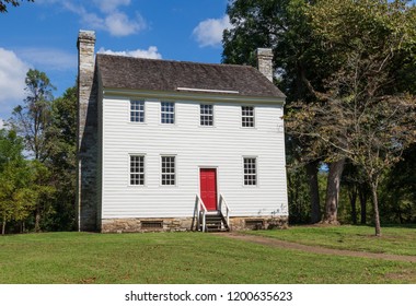 ELIZABETHTON, TN, USA-10/1/18: The Carter Mansion Was Built Before 1780, By John And Landon Carter.