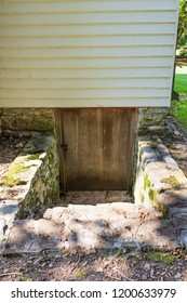 ELIZABETHTON, TN, USA-10/1/18: Cellar Door Of The Carter Mansion, Built Before 1780, By John And Landon Carter.