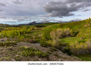 Elk Creek Near Augusta, Montana, USA