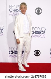 Ellen DeGeneres at the 41st Annual People's Choice Awards held at the Nokia L.A. Live Theatre in Los Angeles on Tuesday January 7, 2015. 